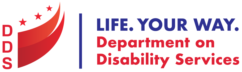 Life. Your Way. Department on Disability Services (DDS) logo